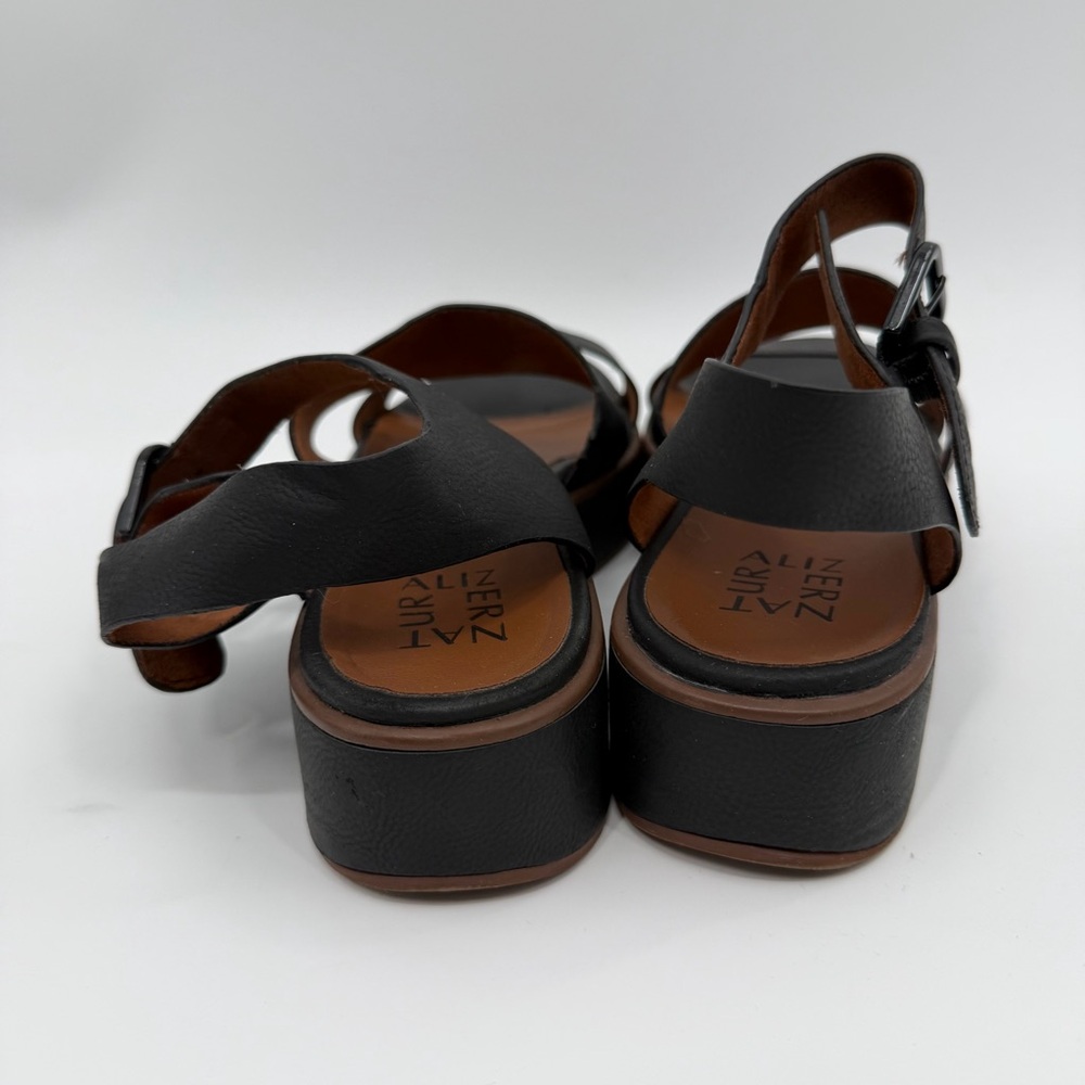 Naturalizer Brooke Black Platform Sandals - Picture 4 of 9